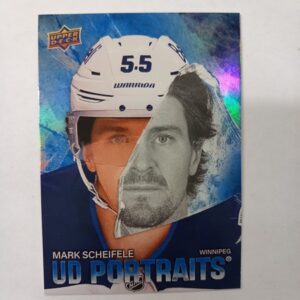 2025-26 UD Series 2 UD Portraits Mark Scheifele #P-46