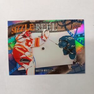 2025-26 UD Series 2 Sizzle Reel Dustin Wolf #SR-51