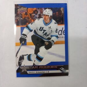 2025-26 UD NHL Star Rookies Blue Dimitri Simashev #10