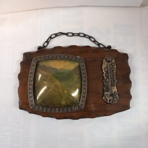 Trollstigen sisälämpömittari puinen ripustettava taulu