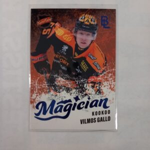2025-26 SM-Liiga Blueline Series 1 Magician Vilmos Gallo #MG-08 38/100
