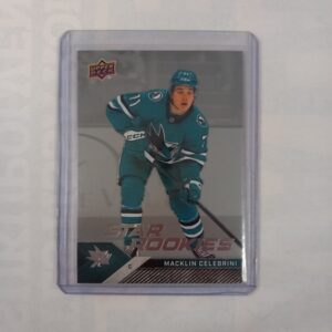2024-25 UD NHL Star Rookies Macklin Celebrini #13
