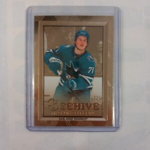 2024-25 UD Extended Series Beehive Gold Macklin Celebrini #BH-24