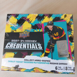 2023-24 UD Credentials Hobby Box