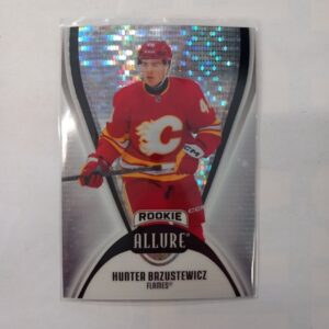 2025-26 UD Allure Rookie Glitter Bomb Hunter Brzustewicz #129