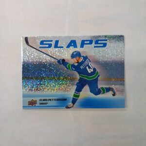2025-26 UD Series 2 Slaps Speckle Elias Pettersson #SL-5