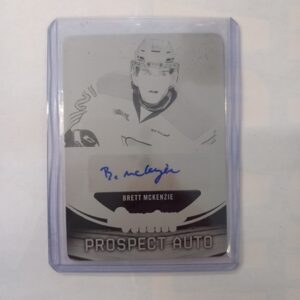 2015 Leaf Signatures Prospect Auto  1/1 Brett McKenzie #SP-BM2