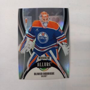 2025-26 UD Allure Rookie Black Rainbow Olivier Rodrigue #124