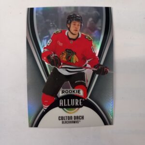 2025-26 UD Allure Rookie Black Rainbow Colton Dach #125