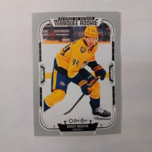 2025-26 UD O-Pee-Chee Marquee Rookie Brady Martin #589