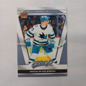 2025-26 UD MVP Macklin Celebrini #17
