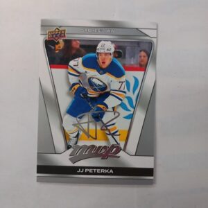 2025-26 UD MVP Silver Script JJ Peterka #21