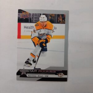 2025-26 UD NHL Star Rookies Matthew Wood #16