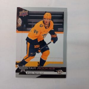 2025-26 UD NHL Star Rookies Brady Martin #18