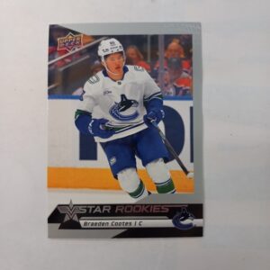 2025-26 UD NHL Star Rookies Braeden Cootes #20