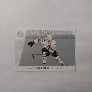2024-25 Upper Deck SP Authentic Maximum Performance David Pastrnak #MP-17