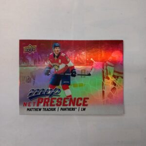 2025-26 Upper Deck MVP Net Presence Matthew Tkachuk #NP-12