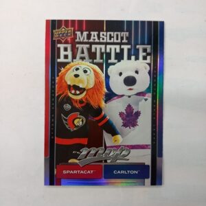 2025-26 Upper Deck MVP Mascot Battle Spartacat/Carlton #MB-9