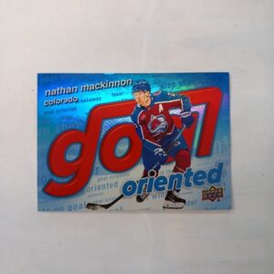 2025-26 Upper Deck Series 1 Goal Oriented Nathan MacKinnon #GO-7