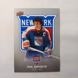 2025-26 Upper Deck New York Rangers Centennial Phil Esposito #19