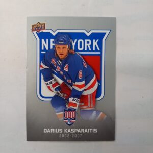 2025-26 Upper Deck New York Rangers Centennial Darius Kasparaitis #61