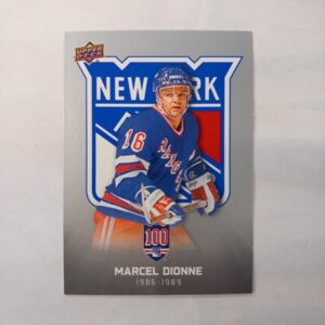 2025-26 Upper Deck New York Rangers Centennial Marcel Dionne #28