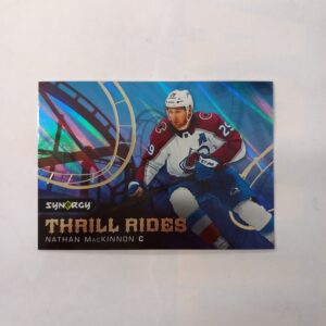 2022-23 Upper Deck Synergy Thrill Riders Nathan MacKinnon #TR-10