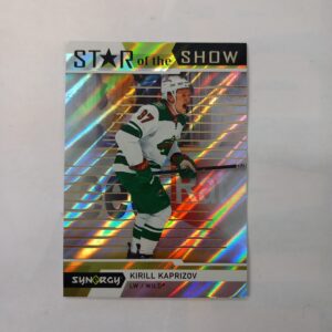 2022-23 Upper Deck Synergy Star Of The Show Kirill Kaprizov #SOS-5