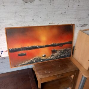 Iso taulu, auringonlasku