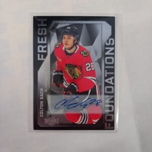 2025-26 Skybox Metal Universe Fresh Foundations Auto Colton Dach #FF-26