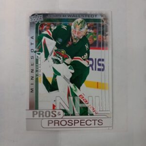 2024-25 Upper Deck Extended Series Pro & Prospects Jesper Wallstedt #PP-27