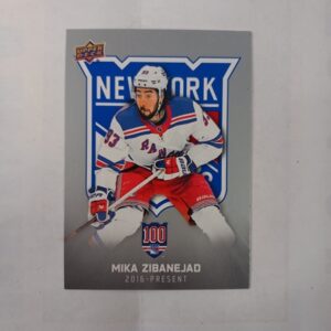 2025-26 Upper Deck New York Rangers Centennial Mika Zibanejad #87