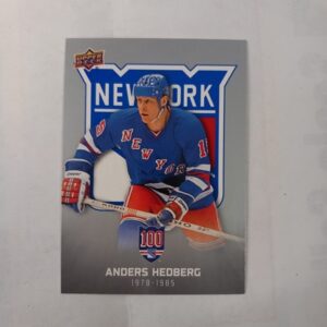 2025-26 Upper Deck New York Rangers Centennial Anders Hedberg #22