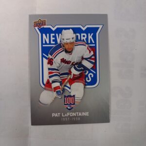 2025-26 Upper Deck New York Rangers Centennial Pat LaFontaine #56