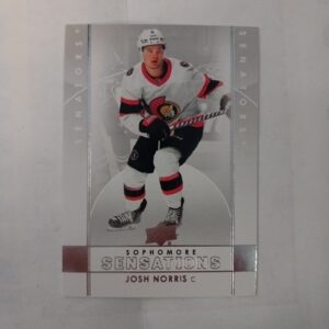 2021-22 Upper Deck Series 1 Sophmore Senasations Josh Norris #SO-6