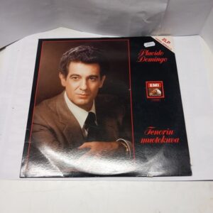 LP Placido Domigo - Tenorin muotokuva