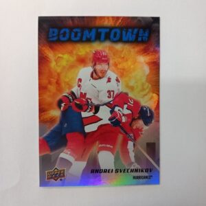 2025-26 Upper Deck Series 2 Boomtown Andrei Svechnikov #BT-7