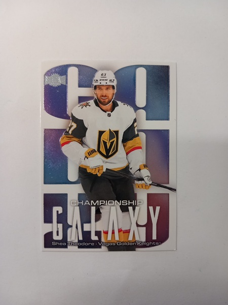 2025-26 Skybox Metal Universe Championship Galaxy Shea Theodore #CG-18