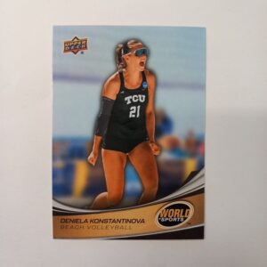 2026 Upper Deck World Of Sports Volume 2 Beach Volleyball Daniela Konstantinova #40