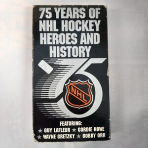VHS 75 Years Of NHL Hockey Heroes And History