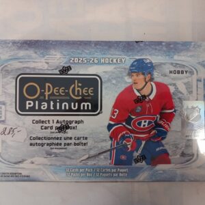 UD O-Pee-Chee Platinum 2025-26 Hobby Box