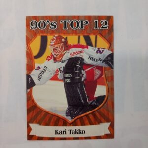 1998-99 Cardset 90's Top 12 Kari Takko #12 of 12