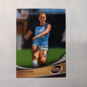 2026 Upper Deck World Of Sports Volume 2 Soccer Kate Faasse #10