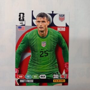 Panini Adrenalyn XL FIFA World Cup 2026 Hero Matt Freese #481