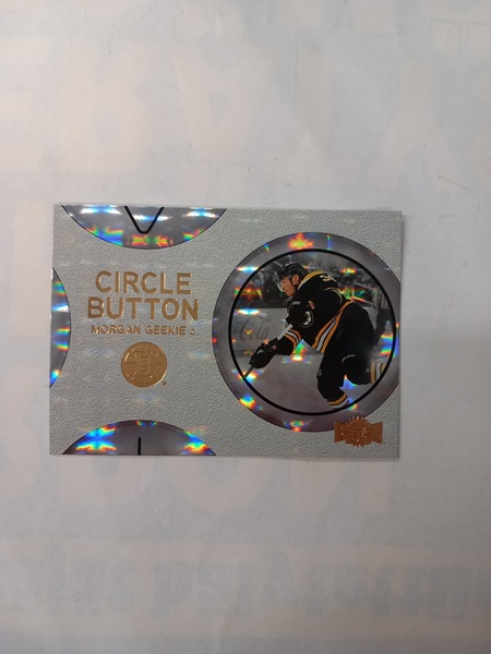 2025-26 Skybox Metal Universe Circle Button Morgan Geekie #CB-17