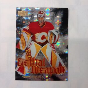 2025-26 Skybox Metal Universe Lethal Weapon Dustin Wolf #LW-5