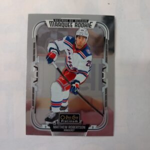 2025-26 O-Pee-Chee Platinum Marquee Rookie Matthew Robertson #241