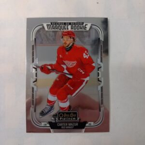 2025-26 O-Pee-Chee Platinum Marquee Rookie Carter Mazur #227