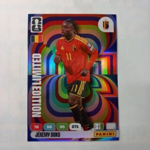 Panini Adrenalyn XL FIFA World Cup 2026 Jumbo Card Limited Edition Jeremy Doku