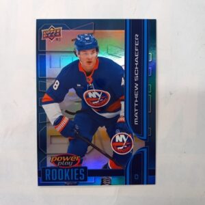 2025-26 Upper Deck Extended Series Powerplay Rookies Matthew Schefer #PY-21